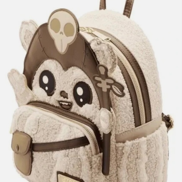 NWT Star Wars Sherpa Ewok LE1000 Mini Backpack - Picture 2 of 4